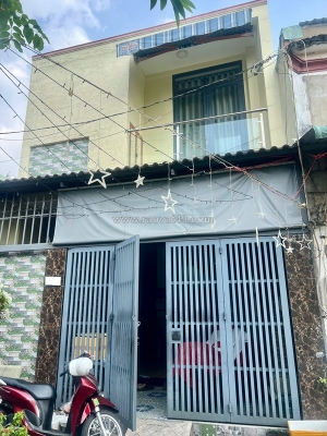 Nhà 2 sẹc lê văn khương hiệp thành quận 12 65m2 ngang 5m6 2 tầng 3 phòng ngủ