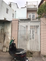 Nhà 3 tầng mặt tiền view bờ kè lò gốm p9q6. giá: 6.5 tỷ