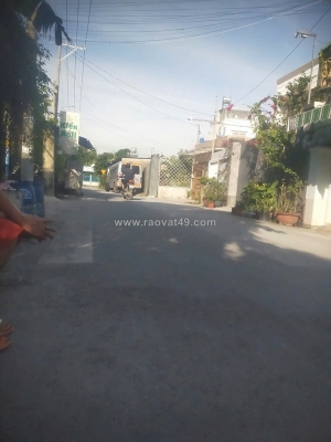 Nhà (9.3x33) shr trung chánh – mặt tiền đường nhựa – sát tô ký – diện tích