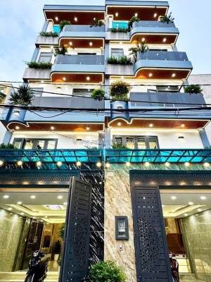 Nhà bán siêu phẩm 5 tầng hẻm xe hơi 6m, cực đỉnh trần thị năm và huỳnh thị hai.