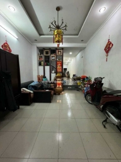 Nhà cao xuân dục, 6pn, 83m2, 4.3 x 19m, 4 tầng btct