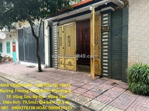Nhà chính chủ - giá tốt tại 761/3, đường trương công định, phường 9, tp. vũng