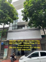 Nhà đẹp - giá tốt - bán căn nhà 4 tầng mặt phố an ninh - p.quang trung, tp. hải