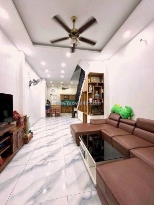 Nhà hẻm ô tô 2 mặt tiền kd – ngay chợ bình thành  – dt 46m2 – 3 tầng – nhỉnh  4