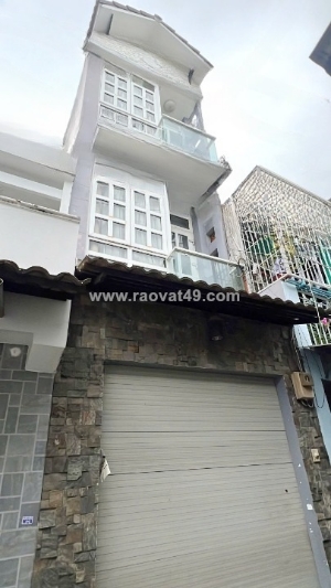 Nhà mới 3 tầng hẻm xe hơi trước nhà đường nguyễn duy p10.q8. giá 5.8 tỷ tl