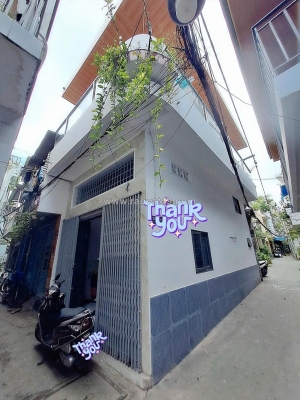 Nhà mới tinh – hẻm ô tô – căn góc 2 mặt thoáng – lạc long quân, tân bình  chỉ 4