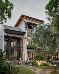 Nhà vườn – gắn kết không gian sống với cảnh quan xanh