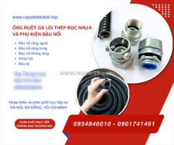 Ống ruột gà lõi thép phi 16, 20, 25, 32, 40, 45, 63, 75, 90, 114