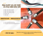 Ống ruột gà lõi thép phi 3/8, 1/2, 3/4, 1, 1 1/4