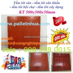 Pallet nhựa chống côn trùng và nấm mốc – sự khác biệt trong kho thực phẩm
