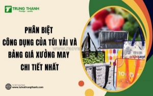 Phân tích công dụng của túi vải không dệt đa năng