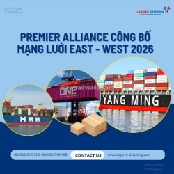 Premier alliance công bố mạng lưới east - west 2026