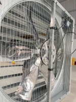 Quạt hút công nghiệp vuông trục đẩy hiệu suất cao