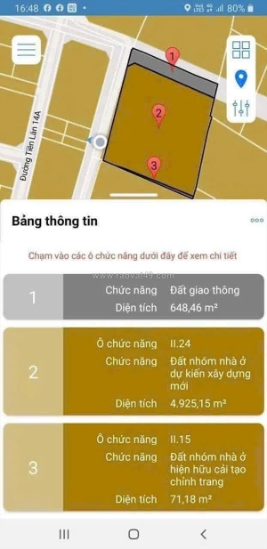 Quỹ đất vàng 5.500m² - mặt tiền tiền lân - chỉ 1km ra ql1a