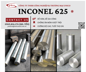Rao bán inconel 625 – siêu hợp kim chịu nhiệt, chống ăn mòn