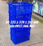 Rổ nhựa hpde, sóng nhựa hở, sọt nhựa tại long biên, sọt đựng nông sản
