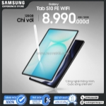 Samsung galaxy tab s10 fe 128g trả góp 0 lãi