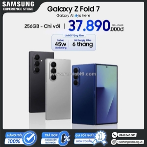 Samsung galaxy z fold 5g 256gb trả góp 0 lãi