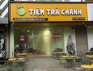 Sang nhượng gấp  quán trà chanh – số 2 trần vỹ,phường mai dịch, quận cầu