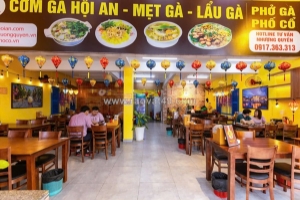 Sang quán cơm gà hội an – kdc an sương