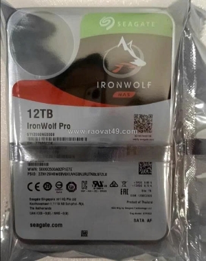 Seagate ironwolf pro 12tb – ổ cứng chuyên nas