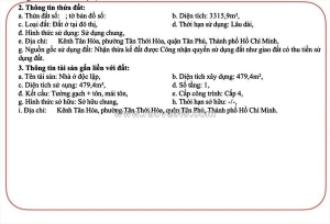 Siêu bom tấn đầu tư – đất mặt tiền kênh tân hoá, tân phú giảm sâu không tưởng!