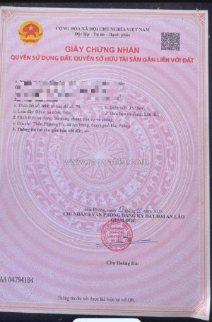 Siêu hót - chính chủ bán đất an lão, hải phòng - gần kcn cầu khuể - giá tốt đầu