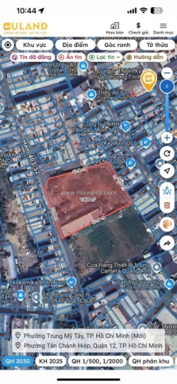 Siêu phẩm đất góc 2 mặt tiền – lô lớn hiếm có ngay huỳnh thị hai, tân chánh