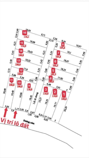 Siêu phẩm đầu tư – 100m² full thổ cư trục chính ô tô tránh – yên khoái, ba vì