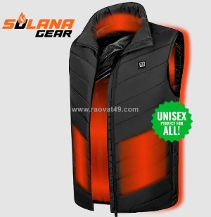 Solana gear heated vest review: stay warm anywhere with smart heating technology