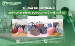 Sống xanh mỗi ngày: thay túi nilon bằng túi vải đựng cơm