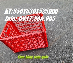 Sọt nhựa dùng trong các nhà máy kéo hàng, sọt 8 bánh xe, sọt nhựa kéo hàng tại hà nội