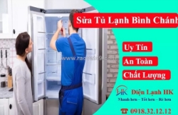 Sửa tủ lạnh bình chánh giá rẻ - thợ giỏi, bảo hành dài hạn