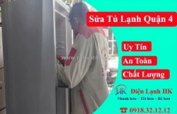 Sửa tủ lạnh quận 4 chuyên nghiệp, giá rẻ - có mặt nhanh tại nhà
