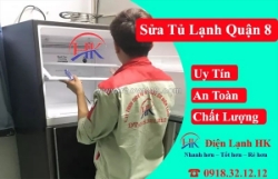 Sửa tủ lạnh quận 8 nhanh chóng - chẩn đoán đúng bệnh, sửa tận nơi