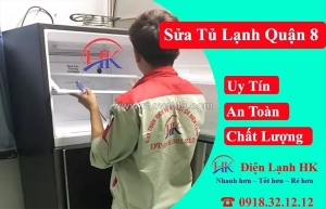 Sửa tủ lạnh quận 8 nhanh chóng - chẩn đoán đúng bệnh, sửa tận nơi
