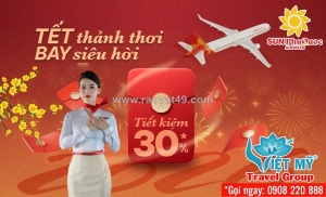 Sun phuquoc airways tung ưu đãi lớn cho mùa sau tết
