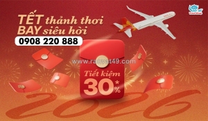 Sun phuquoc airways ưu đãi vé bay tết siêu hời