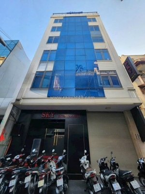 Tài chính 60 tỷ có ngay tòa văn phòng 130m2, 8 tầng thang máy, mt hơn 8m,  mặt