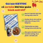 Tại sao nên chọn gói hút oxytoc để chống mốc cho bánh mứt tết?