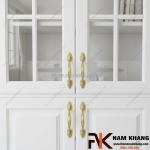 Tay nắm cửa tủ bằng đồng nk042d