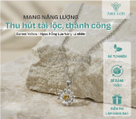 Thạch anh vàng (citrine) thỏi nam châm hút tài lộc và thịnh vượng