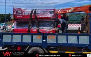 Thang nâng người 10m tại xe nâng vạn kim nguyên