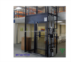 Thang nâng thủy lực dẫn hướng