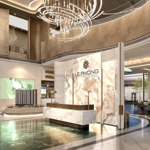 The emerald garden view căn hộ 2phòng ngủ hang sang chuẩn resot song xanh tai