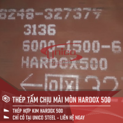 Thép tấm chịu mài mòn hardox 500 – giải pháp tối ưu cho ngành công nghiệp nặng
