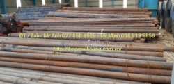 Thép thanh tròn đặc mòn 42crmo4, sk5, sm570, 65mn,scm440, 65g,skd61, s45c