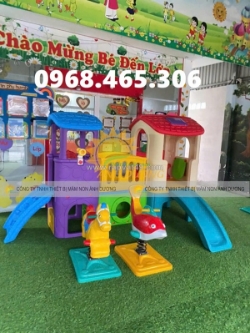 Thú nhún khu vui chơi trẻ em, thú nhún lò xo con ngựa, con gà