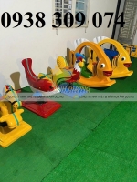 Thú nhún lò xo trẻ em, bập bênh ngoài trời giá rẻ