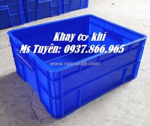 Thùng nhựa nguyên sinh, thùng nhựa công nghiệp, thùng cơ khí có nắp đậy